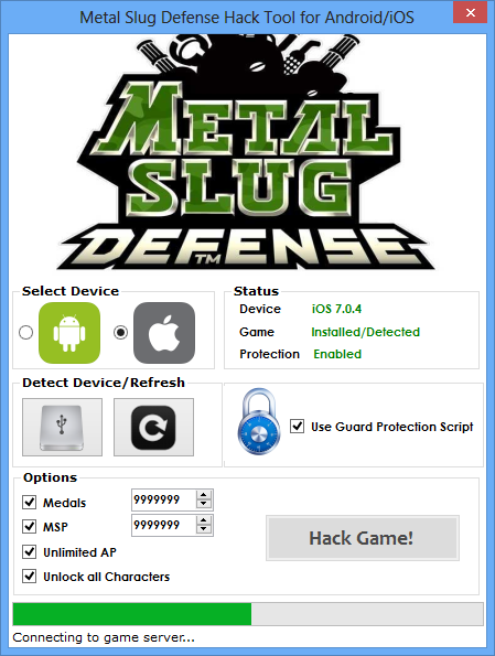 metal slug defense hack